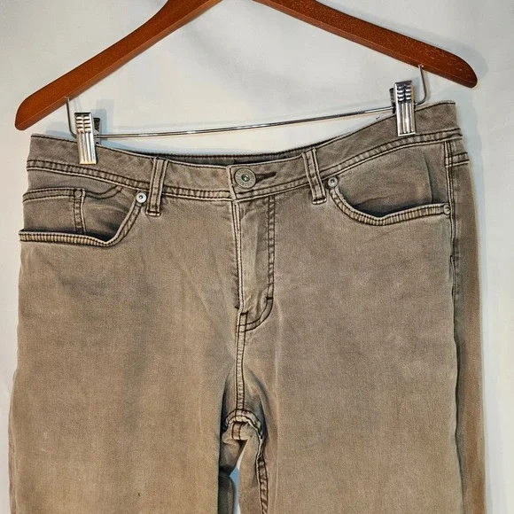 Christopher Blue Stretch Style Jeans Brown‎ Wash Denim Pants Casual Size 12 - Picture 2 of 8